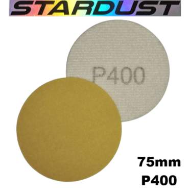 Dischi abrasivi autoaggancianti 75 mm - Grana da P80 a P500 - confezioni da 10 o 50 pezzi