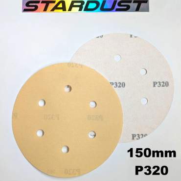 Dischi abrasivi autoadesivi Ø150 mm per levigatrice – confezione da 10 o 50 pezzi