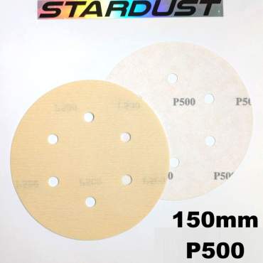 Dischi abrasivi autoadesivi Ø150 mm per levigatrice – confezione da 10 o 50 pezzi