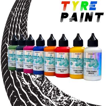 Vernici per pneumatici TYRES COLORS – per la personalizzazione degli pneumatici