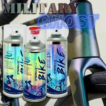 Kit verniciatura per bici effetto MILITARY GHOST - 16 combinazioni