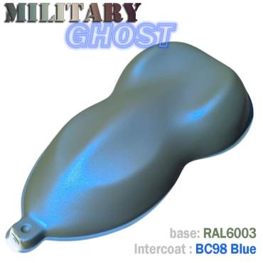 Kit verniciatura per bici effetto MILITARY GHOST - 16 combinazioni