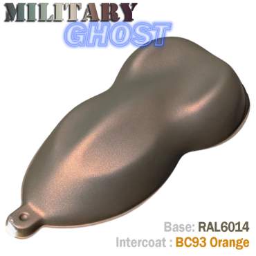 Kit verniciatura per bici effetto MILITARY GHOST - 16 combinazioni