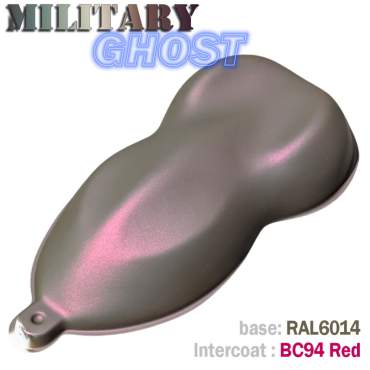 Kit verniciatura per bici effetto MILITARY GHOST - 16 combinazioni