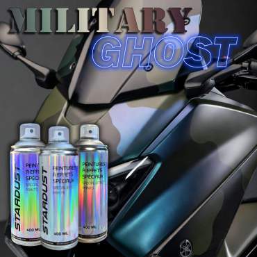 Kit verniciatura per scooter effetto MILITARY GHOST in bombolette spray - 16 varianti