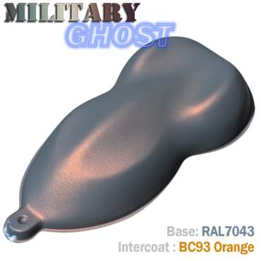 Kit verniciatura per scooter effetto MILITARY GHOST in bombolette spray - 16 varianti