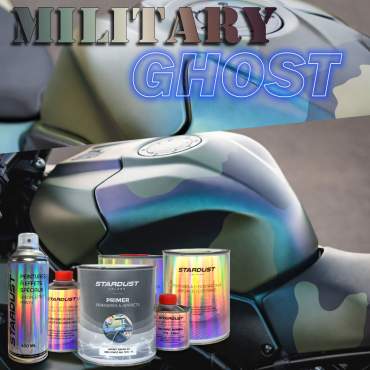 Kit verniciatura per moto effetto MILITARY GHOST - 16 combinazioni
