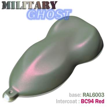 Kit verniciatura per moto effetto MILITARY GHOST - 16 combinazioni