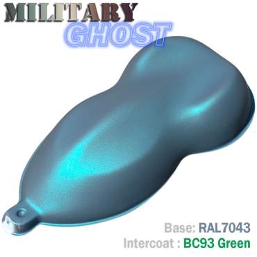 Kit verniciatura per moto effetto MILITARY GHOST - 16 combinazioni