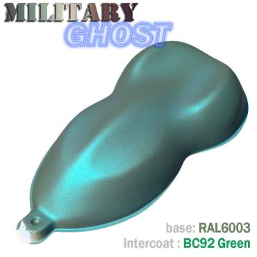 vernice per auto effetto MILITARY GHOST – effetto opaco perlato