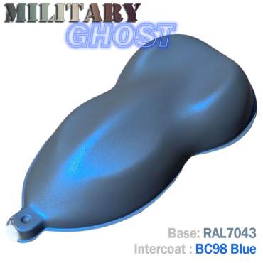 Kit verniciatura per auto effetto MILITARY GHOST - 16 combinazioni
