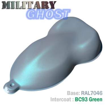 Kit verniciatura per auto effetto MILITARY GHOST - 16 combinazioni