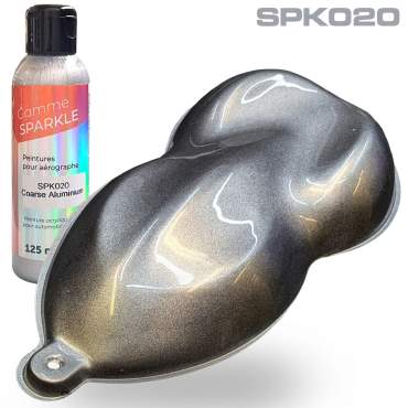 Vernice Aerografo Metallizzata 9 Colori 125ml - formula ultrafine in solvente