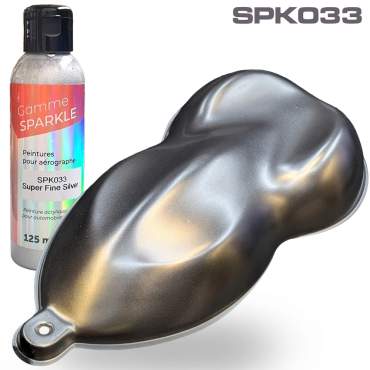 Vernice Aerografo Metallizzata 9 Colori 125ml - formula ultrafine in solvente