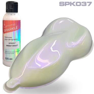 Vernici per aerografi interferenti GHOST – 9 colori a solventi gamma SPARKLE