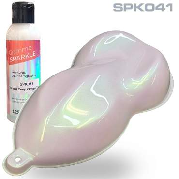 Vernici per aerografi interferenti GHOST – 9 colori a solventi gamma SPARKLE