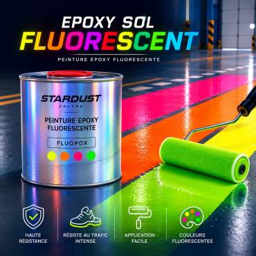 FL2329 – Vernice epossidica fluorescente ad alta resistenza per pavimenti interni