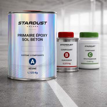 Primer epossidico bianco P520 per pavimenti in calcestruzzo – Elevata adesione per rivestimenti epossidici e fotoluminescenti