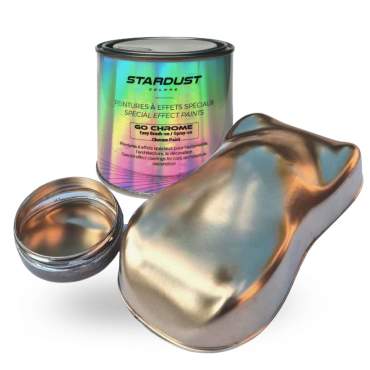 Vernice GoChrome dorata, bronzo, rame, platino
