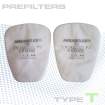 Prefiltro P3 per maschera respiratoria professionale per la verniciatura di automobili