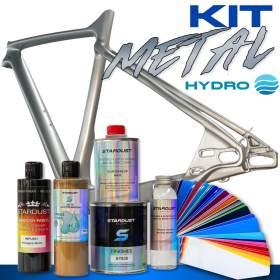 Kit completo di vernice con effetto metallizzato o perlato per biciclette – 37 colori tra cui scegliere