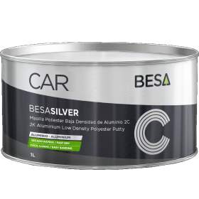 MASTICE POLIESTERE ALLUMINIO BI-COMPONENTE PER CARROZZERIA 1L