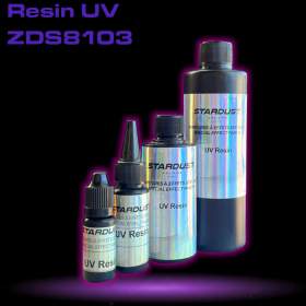 Resina UV STARDUST – asciugatura Led 30 secondi
