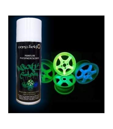 Peinture phosphorescente VERTE en Aerosol 280ml