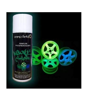 Peinture phosphorescente VERTE en Aerosol 280ml
