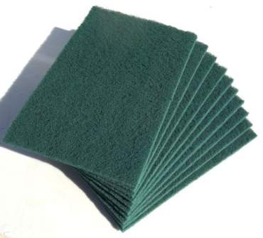 Spugna abrasiva 4 tipi (x5) Verde Normale