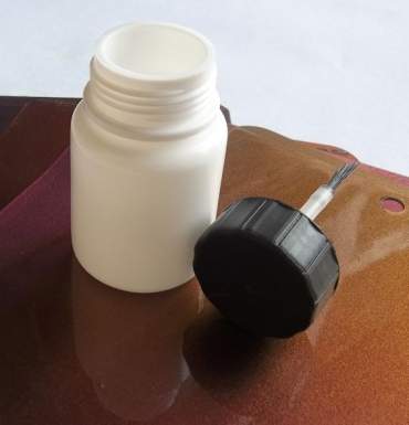 Flacone con pennellino per ritocchi (confezione da 5)