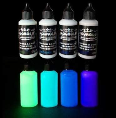 Set Completo di Colori Fosforescenti