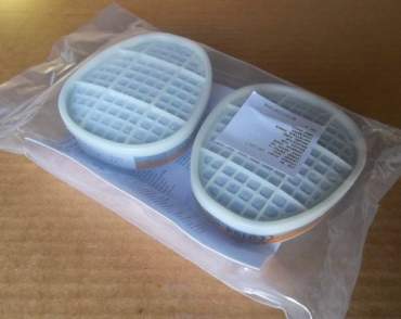 Gruppo di 2 cartucce per maschera GERSON