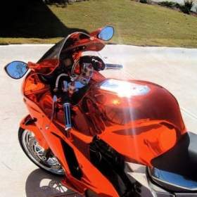 Kit vernice moto - Vernice Cromata Candy