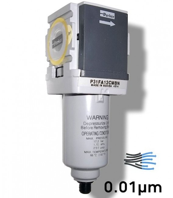 Riloer 1/4BSP Mini filtro aria trappola per umidità per pistola a spruzzo utensile pneumatico compressore d'aria 