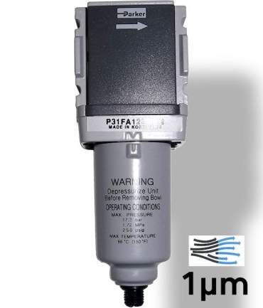 Filtri purificatori d'aria per compressori e pistole EMBN