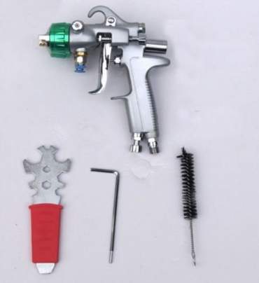 Pistola doppio ugello per cromatura