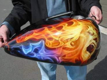 Stencil Stardust per fiamme True Fire