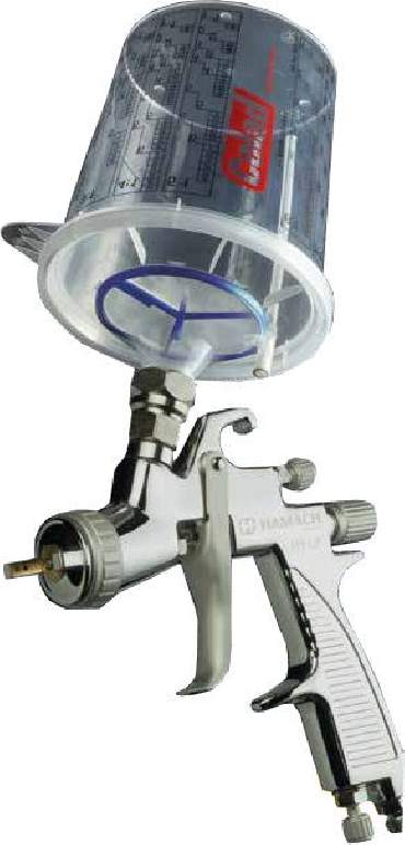 Scodellini vernice monousi per pistole kit SLS® Ready2use