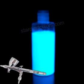 Vernice Fotoluminescente per aerografo