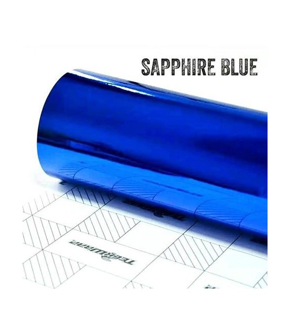 Blu coprente Cromo qualità premium OEM auto- rullo 1.52m x 18m