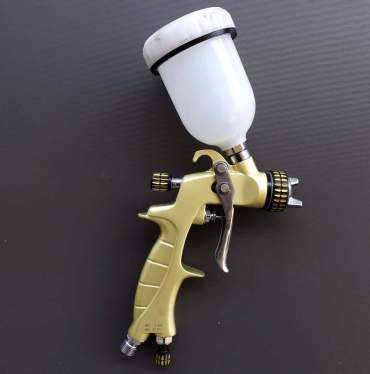 Mini pistola SAT HVLP Premium Gold 0.8mm + 1.0mm