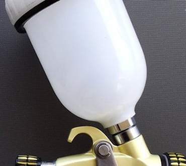 Mini pistola SAT HVLP Premium Gold 0.8mm + 1.0mm