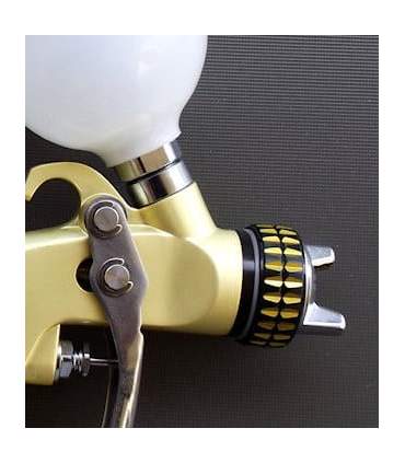 Mini pistola SAT HVLP Premium Gold 0.8mm + 1.0mm