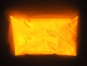 Polvere fosforescente