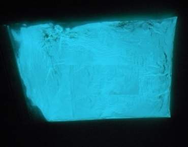 Polvere fosforescente