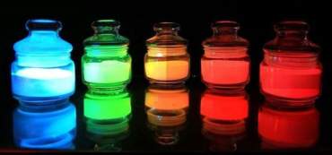 Polvere fosforescente