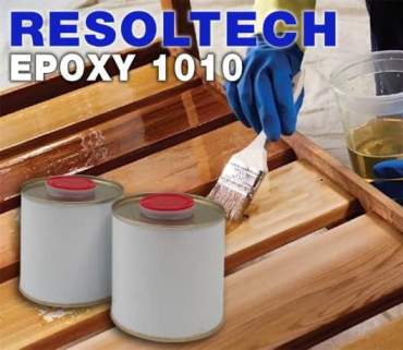 Resina Epossidica 1010 all'acqua per applicazione del trasparente o impregnazione