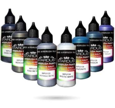 Serie Metallizzate Madreperlate – 35 vernici Acriliche-PU per aerografo