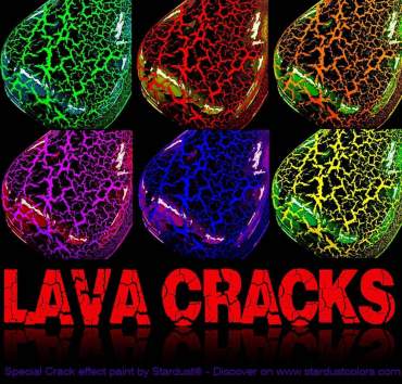 Vernice ad effetto screpolato - LAVA CRACKS
